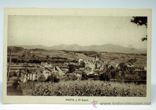 Postales: Postal Navia y el Esp&iacute;n Ediciones G&oacute;mez sin circular - Foto 1