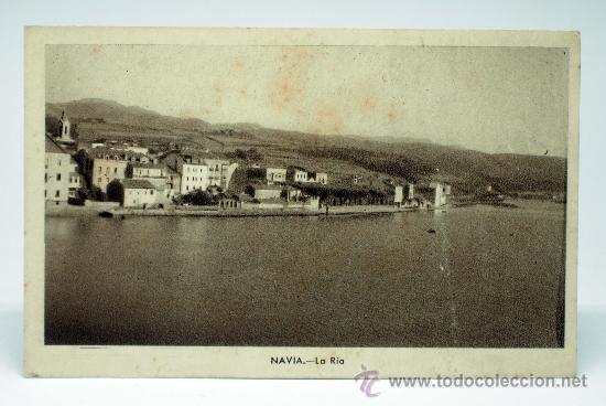 Postales: Postal Navia La R&iacute;a Ediciones G&oacute;mez sin circular - Foto 1