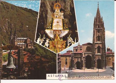 Postkarten: POSTAL DE ASTURIAS, BELLEZAS DE LA REGI&Oacute;N