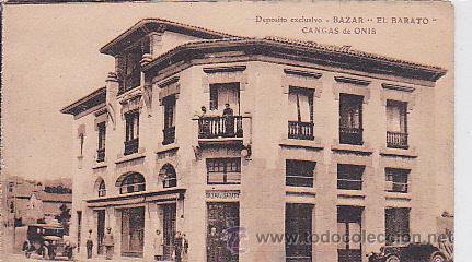 Postales: POSTAL CANGAS DE ONIS BAZAR EL BARATO - Foto 1