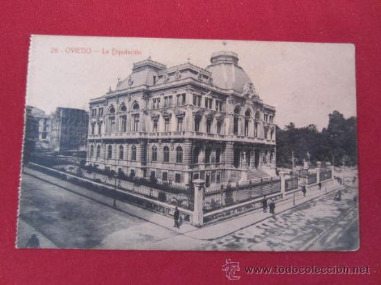 Postales: OVIEDO - LA DIPUTACION - Foto 1