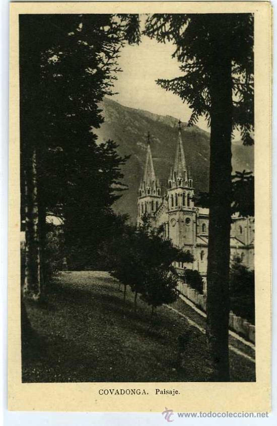 Postales: POSTAL COVADONGA PAISAJE - Foto 1