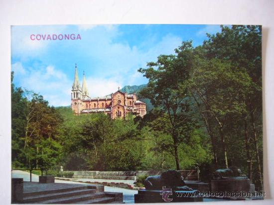 Postales: COVADONGA. N&ordm; 63. ARRIBAS. ESCRITA - Foto 1
