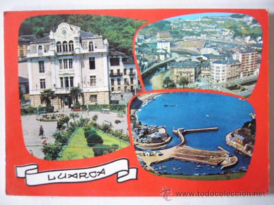 Postales: LUARCA. N&ordm; 1. ALARDE. ESCRITA Y CIRCULADA - Foto 1