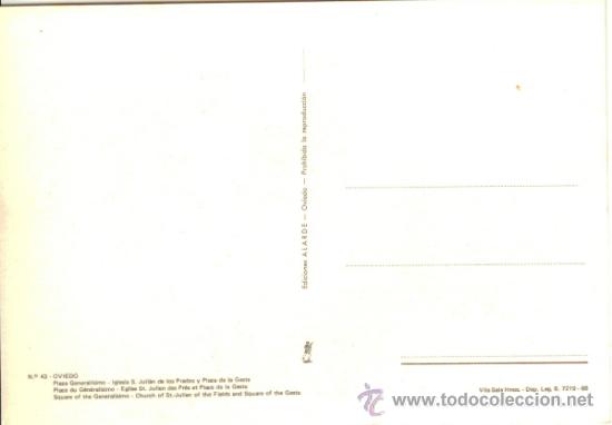 Postales: Oviedo - Asturias - Postal 1968 - Foto 2