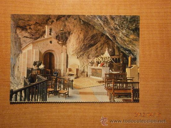 Postales: POSTAL COVADONGA GRUTA Y VIRGEN SIN CIRCULAR - Foto 1