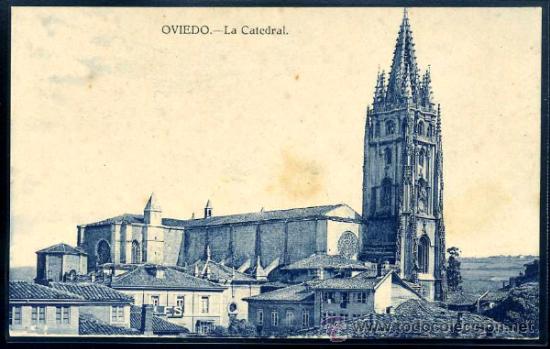 Postales: OVIEDO : La Catedral - Foto 1