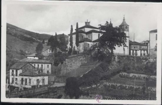 Postales: CANGAS DEL NARCEA (ASTURIAS).- LA COLEGIATA - Foto 1