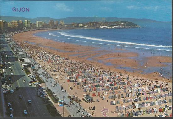 Postales: ANTIGUA POSTAL DE GIJON - Foto 1