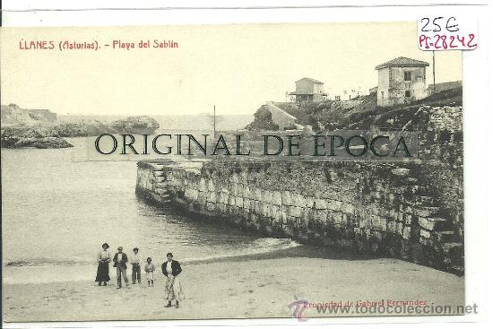 Postales: (PS-28242)POSTAL DE LLANES-PLAYA DEL SABLIN - Foto 1
