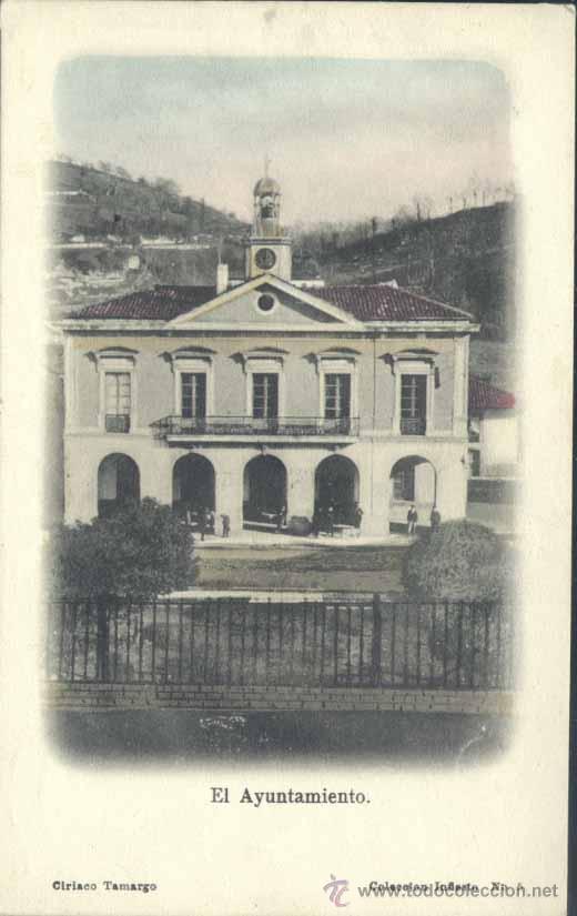 infiesto (asturias).- el ayuntamiento - Comprar Postales antiguas de ...