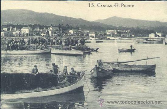 Postales: CANGAS.- EL PUERTO - Foto 1