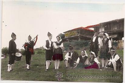 Postales: Asturias. Folklore astur, postal de &eacute;poca - Foto 1