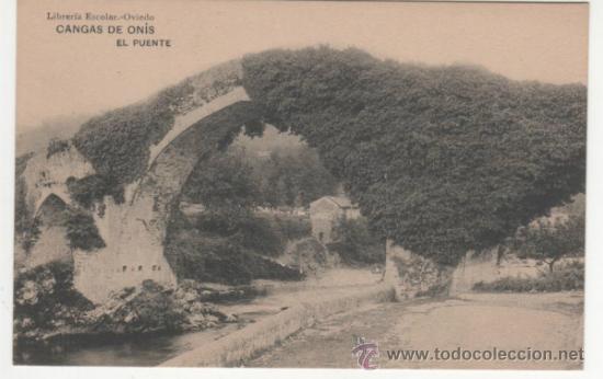 Postales: CANGAS DE ON&Iacute;S.-El Puente - Foto 1