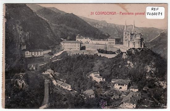 Postales: POSTAL COVADONGA. Panorama general - Foto 1
