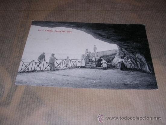 Postales: 16 LLANES - CUEVA DEL TALERO - Foto 1