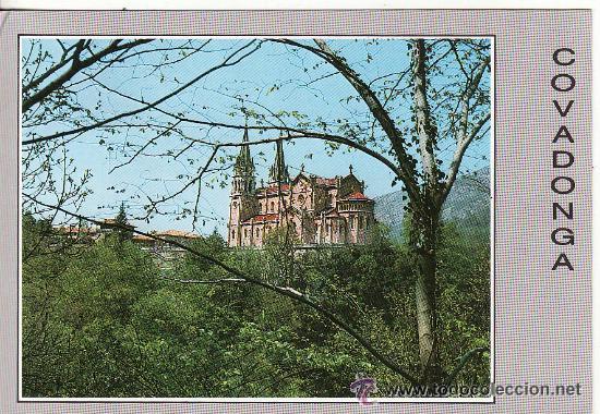 Postales: :::: PV638 - POSTAL COVADONGA - CATEDRAL Y ABSIDE - SIN CIRCULAR - Foto 1