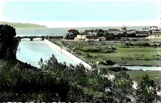 Postales: GIJ&Oacute;N PUENTE DEL PILES - Foto 1
