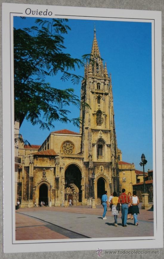 Postales: Postal de la catedral de Oviedo - Foto 1