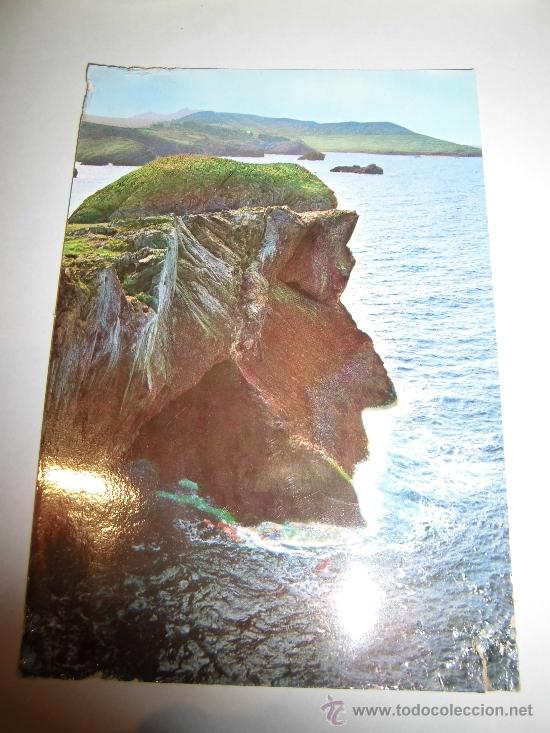 Postales: CELORIO LLANES (PERFIL DE CRISTO) - Foto 1