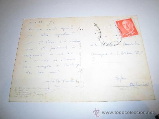 Postales: LA BASILICA DE COVADONGA (CIRCULADA) - Foto 2