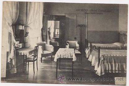 Postales: Oviedo. Hotel Covadonga - Foto 1