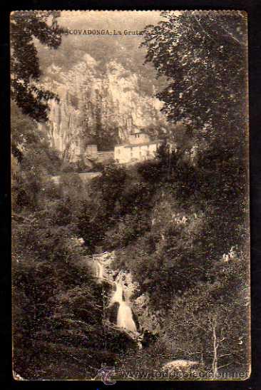 Postales: Covadonga. La gruta.. No circulada - Foto 1
