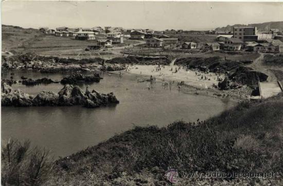 Postales: PERLORA (ASTURIAS).- LA PLAYA - Foto 1