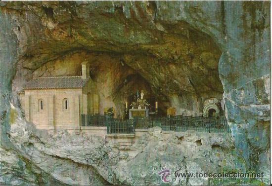 Postales: :::: LC178 - POSTAL - COVADONGA - LA CUEVA - SIN CIRCULAR - Foto 1
