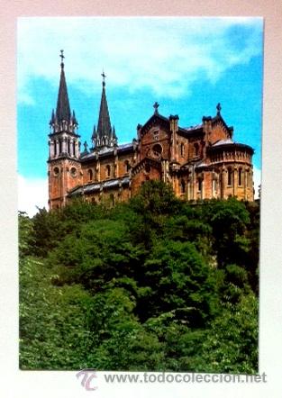 Postales: COVADONGA - CATEDRAL Y ABSIDE - Foto 1