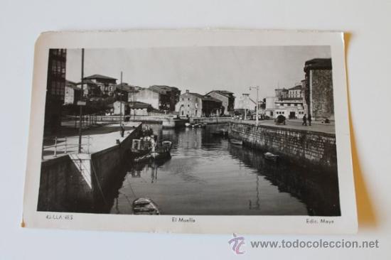 Postales: Postal. Llanes. Muelle. Edic. Maya. - Foto 1