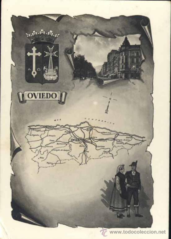 Postales: OVIEDO (ASTURIAS). - Foto 1