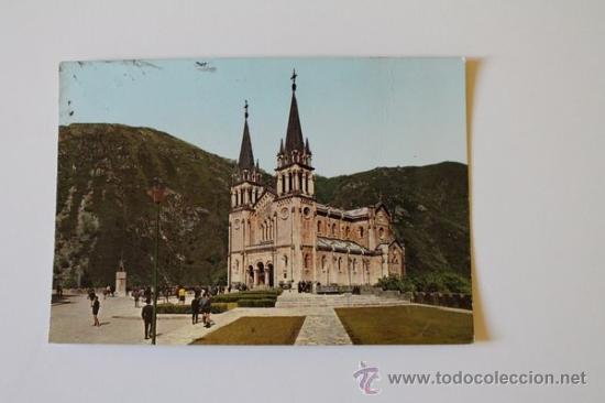 Postales: Postal. Covadonga. La BAs&iacute;lica. Alarde. - Foto 1