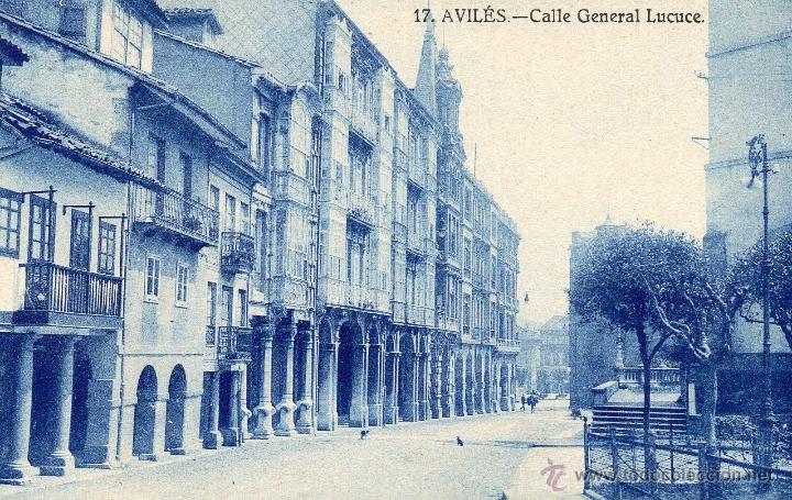 Postales: avil&eacute;s. 17 calle general lucuce. lib la esperanza - Foto 1