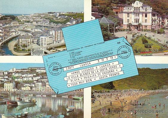 Postales: Luarca, editor: Alarde n&ordm; 915 en el a&ntilde;o 1968 - Foto 1