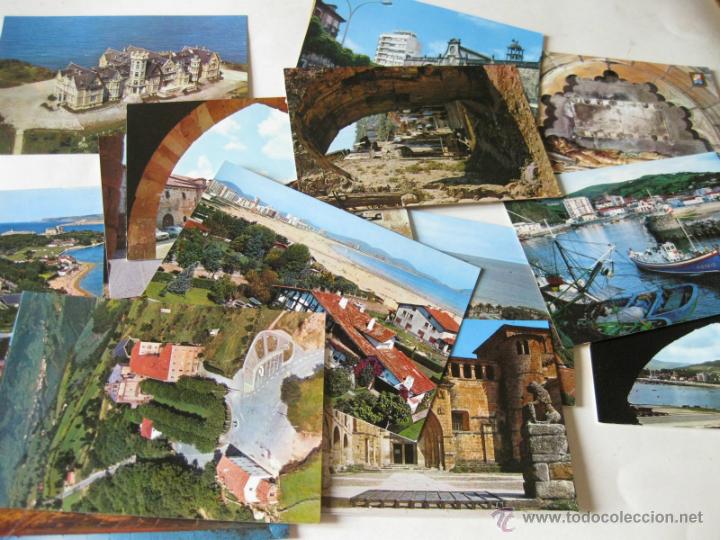 Postales: LOTE DE 19 POSTALES DE LAREDO - Foto 1