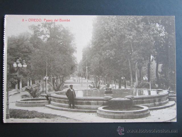 Postales: Postal Oviedo. Paseo del Bomb&eacute;. - Foto 1