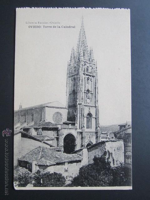 Postales: Postal Oviedo. Torre de la Catedral. - Foto 1