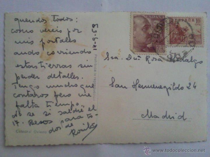 Postales: POSTAL OVIEDO CATEDRAL - Foto 2