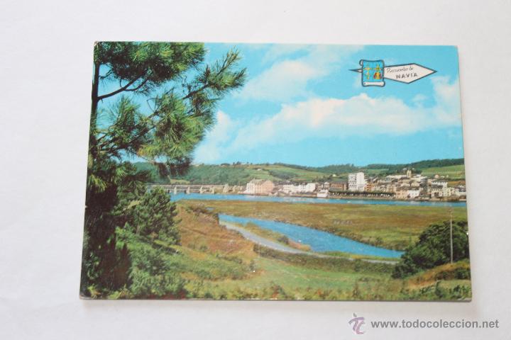 Postales: POSTA DE NAVIA VISTA GENERAL A&Ntilde;O 69 - Foto 1