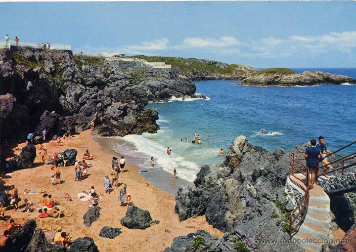 Postales: PERLORA (ASTURIAS).- PLAYA - Foto 1