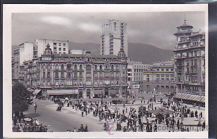 Postales: POSTAL OVIEDO PLAZA DEL GENERALISIMO - Foto 1