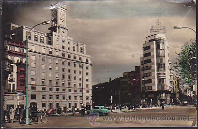 Postales: POSTAL OVIEDO PLAZA DEL GENERALISIMO - Foto 1