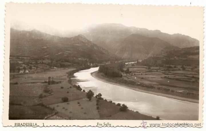 Postales: Ribadesella, postal antigua - Foto 1
