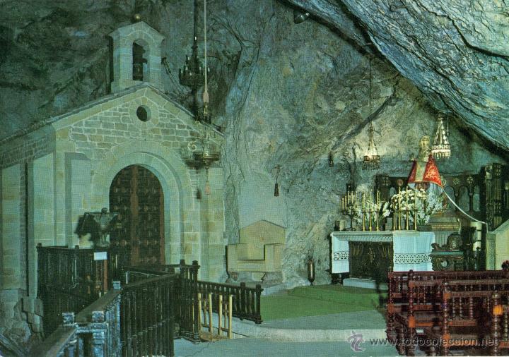 Postales: Covadonga. Capilla de la Cueva - Foto 1