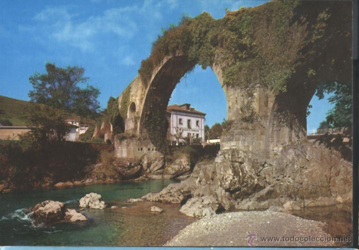 Postales: CANGAS DE ONIS - PUENTE ROMANO - Foto 1