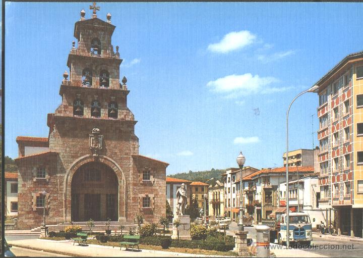 Postales: cangas de onis - avenida de covadonga - Foto 1