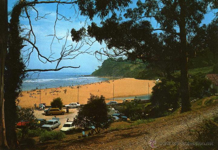 colunga - playa de la cabaña del mar - no escri - Buy Postcards from  Asturias on todocoleccion
