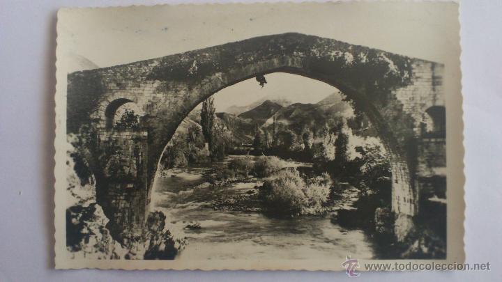 Postales: POSTAL . CANGAS DE ONIS, PUENTE ROMANO - Foto 1