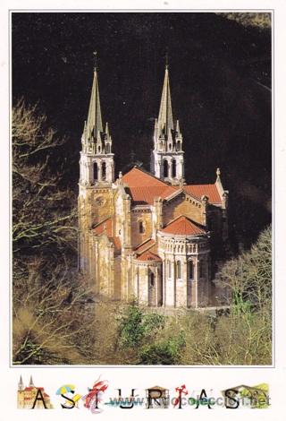 Postales: SANTUARIO DE COVADONGA (EDICIONES A.M.) - Foto 1